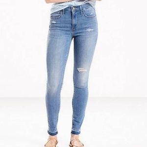 Levi's 721 high rise skinny jeans